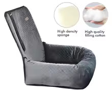 Premium Waterproof Car Seat Cover for Dogs – Scratch-Proof, Durable & Easy-to-Clean Front Seat Protector